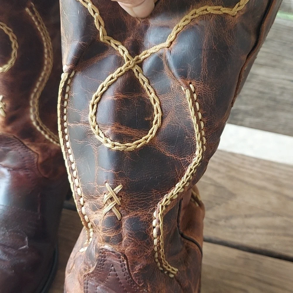 Laredo Men's Leather Western Boots